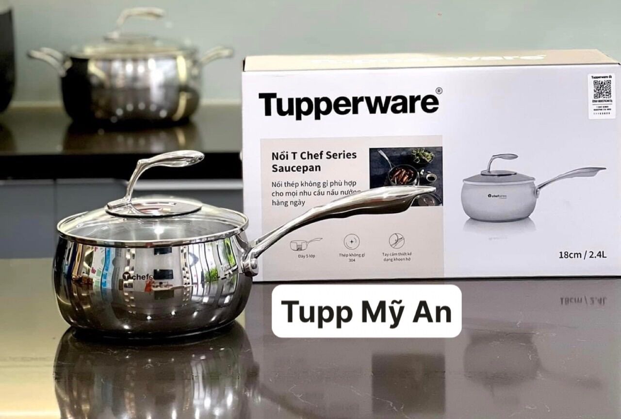 Nồi T Chef Series Saucepan 2.4L (nắp kính)