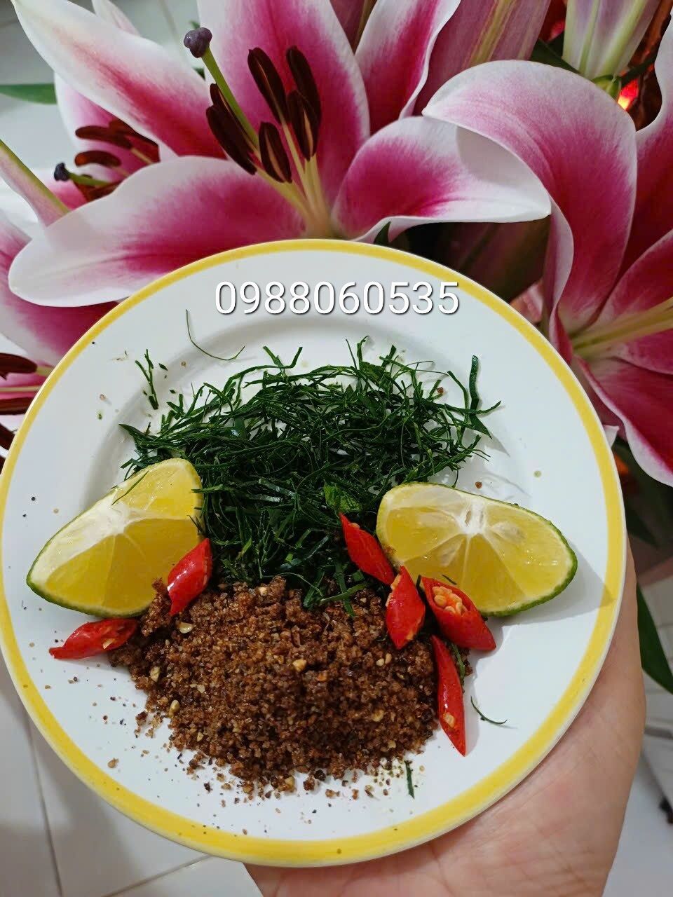 Muối chấm tiêu rang gia truyền