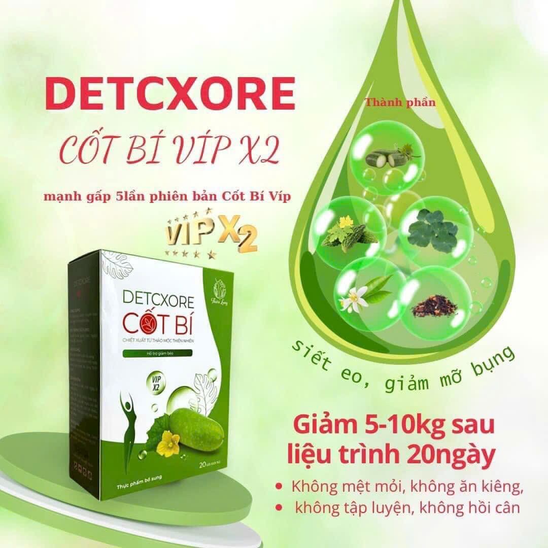 Trà Bí Đao Giảm Cân Thiên Long Vip 2 Hộp 20 gói