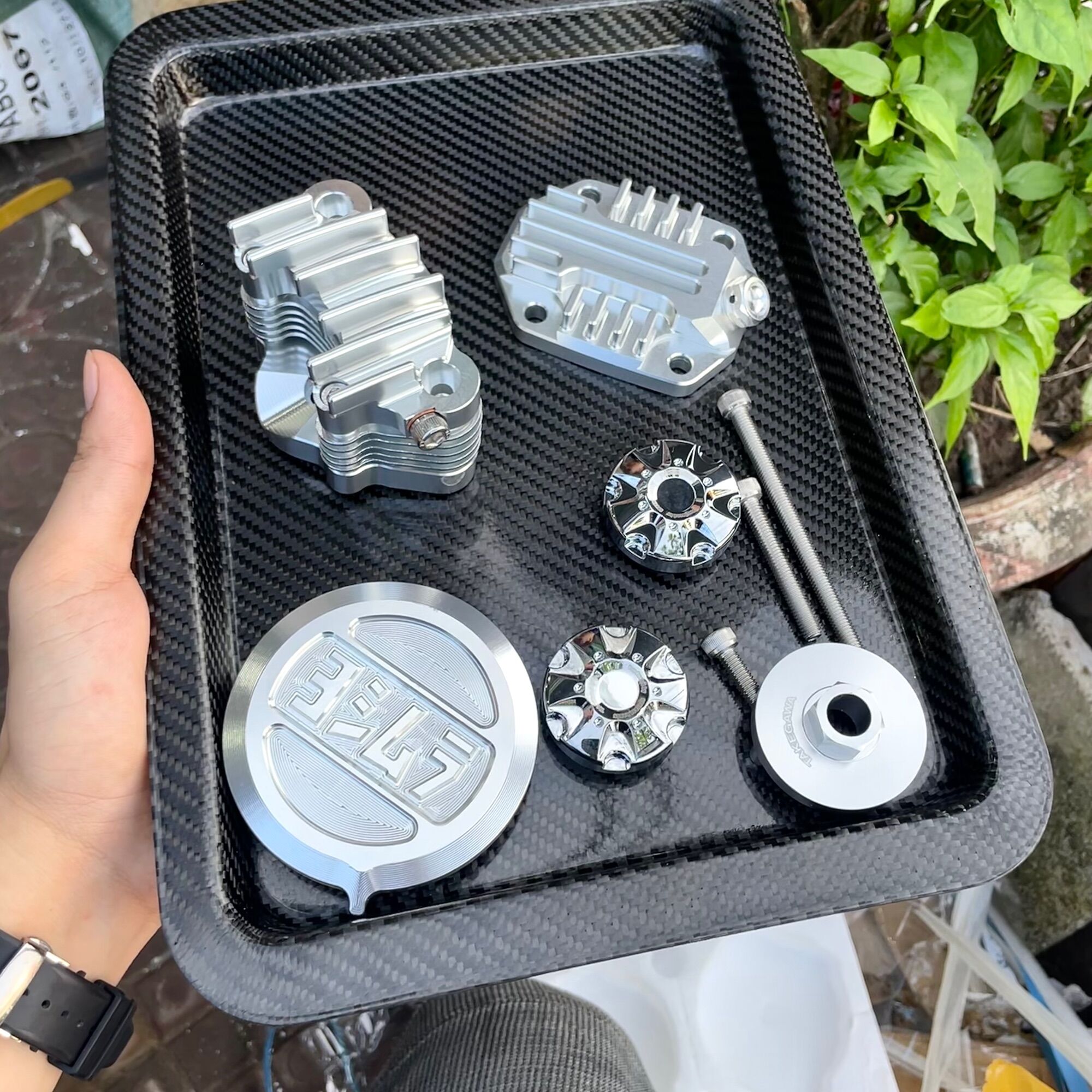 Bộ Nắp Đầu Takegawa CNC