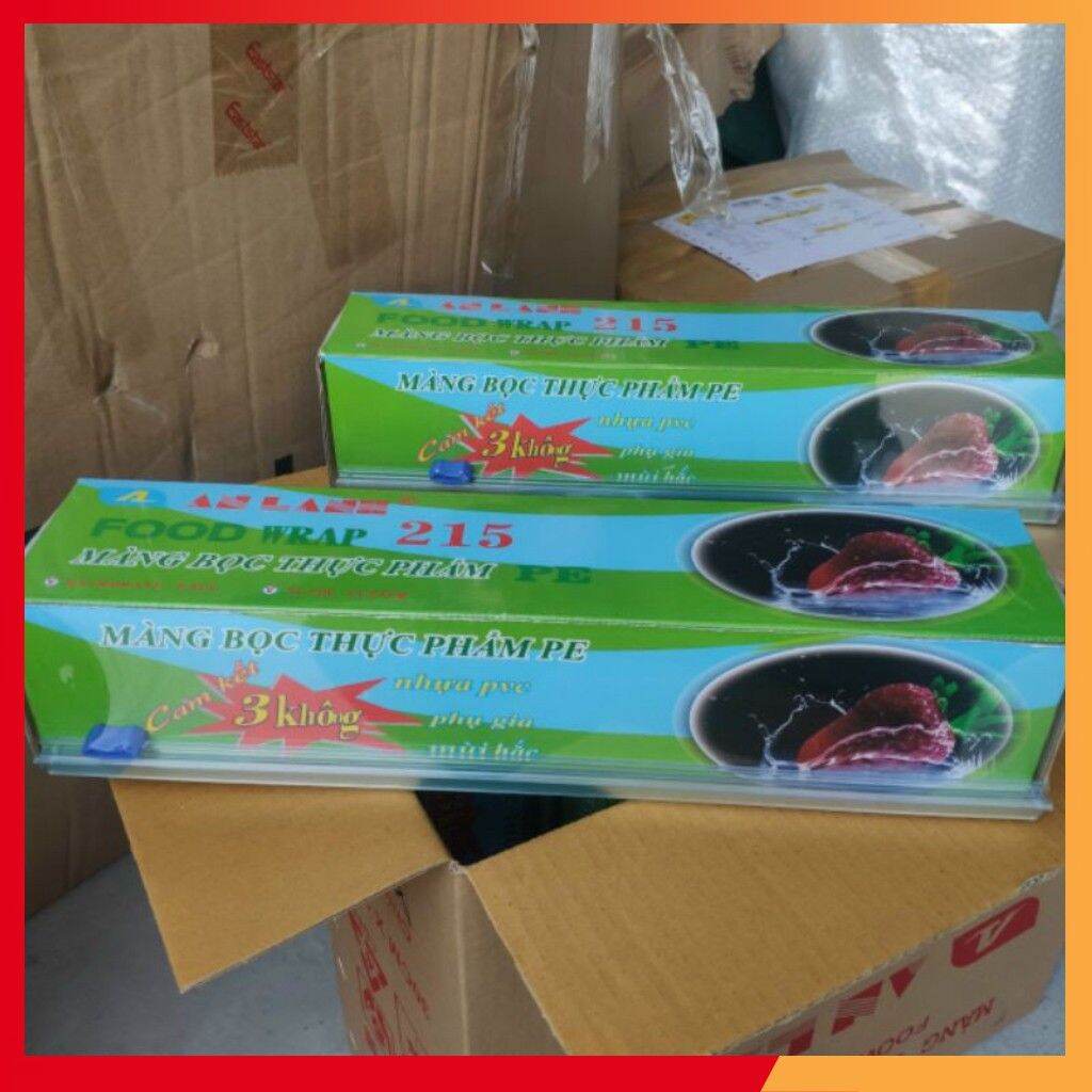 MÀNG BỌC THỰC PHẨM PE AN LÀNH 30cmx200m