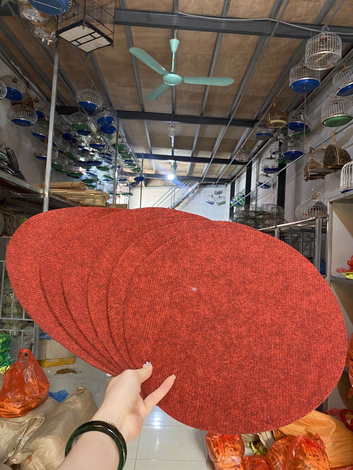 Thảm lót lồng chim ( tròn) đủ kích cỡ