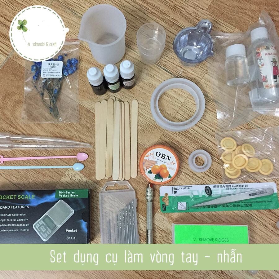 Bộ Kit Dụng Cụ Làm Vòng Tay,Nhẫn Handmade