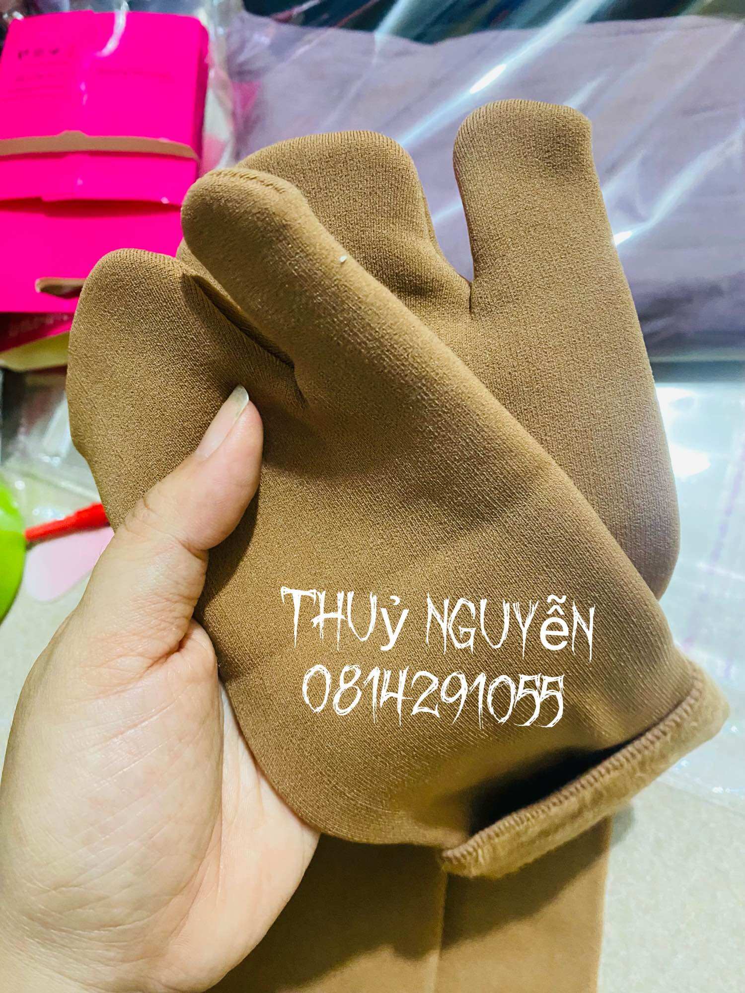 Vớ đùi lông cừu ủ kem đi nắng