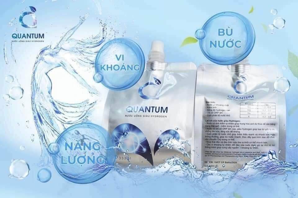Quantum - Nước uống giàu Hydrogen