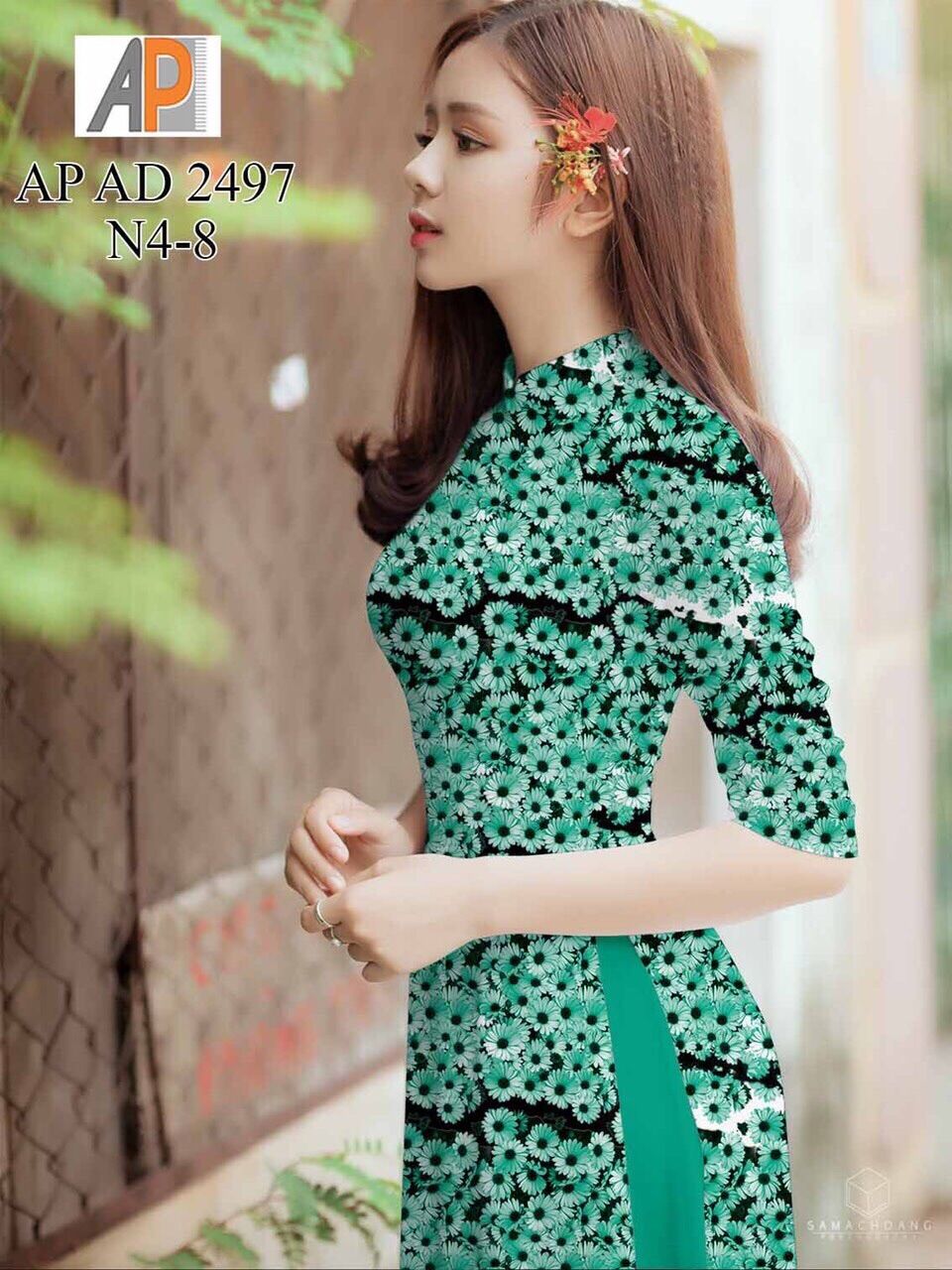Vải áo dài bông đều