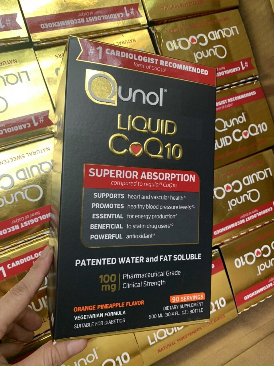 Qunol liquid coq10 900ml