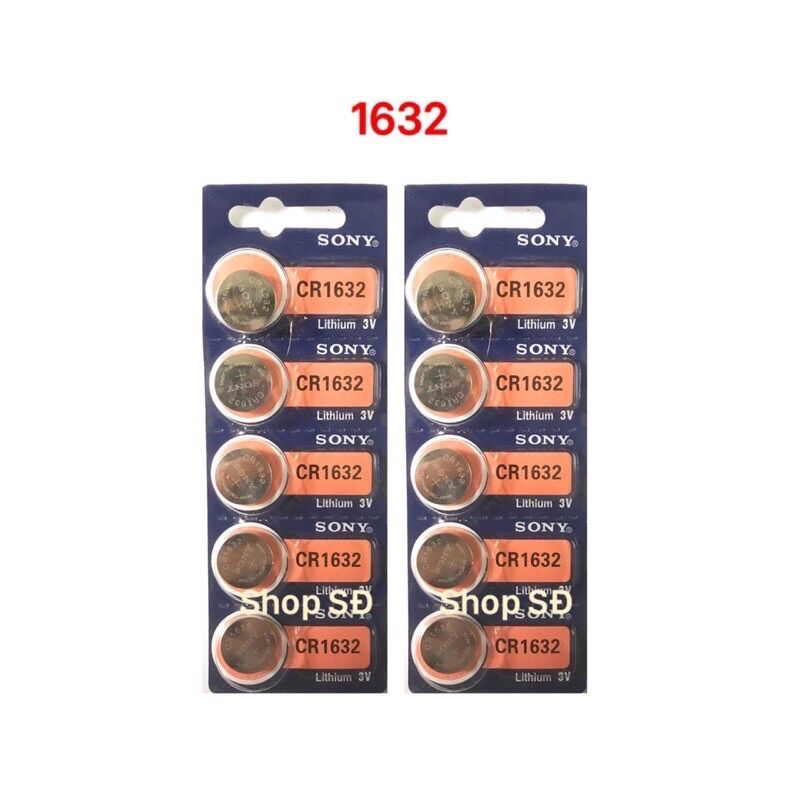 Pin nút 1632 - 5 viên