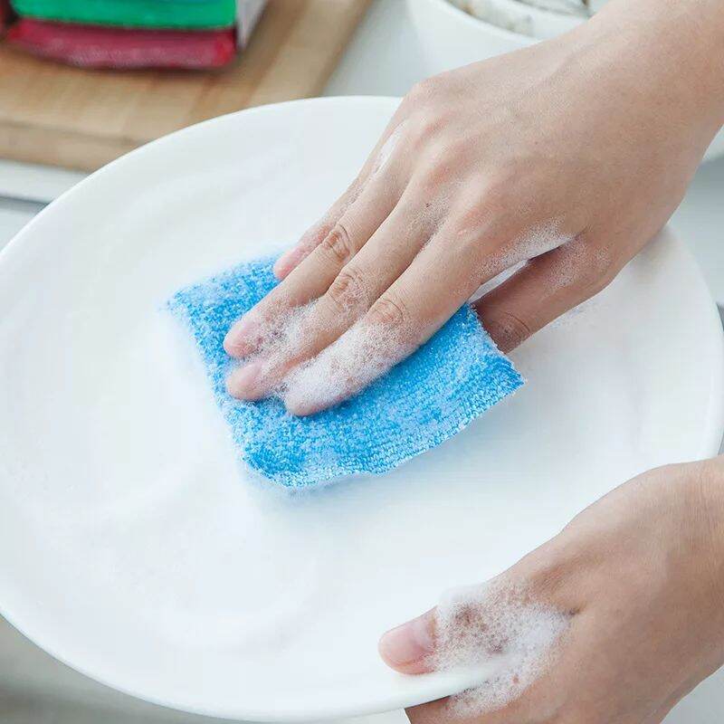 Combo 4 Miếng Kim Tuyến Rửa Chén Bọt Biển