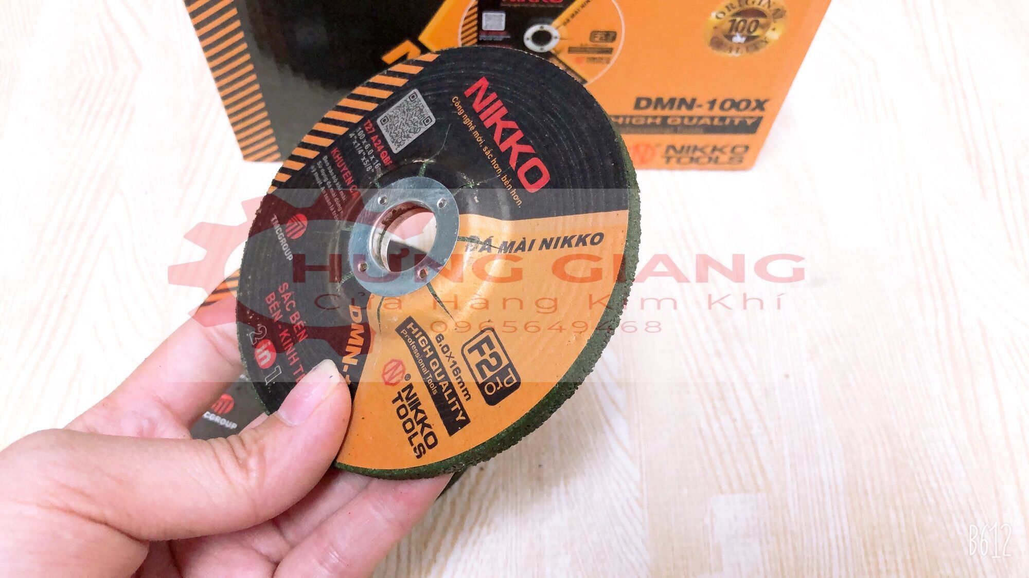 Đá Mài Sắt Inox NIKKO Phi 100 ĐÁ MÀI CAO CẤP