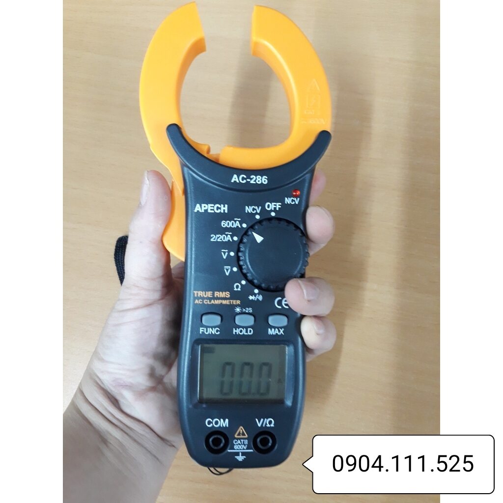 [HCM]Ampe kìm số điện tử APECH AC-286