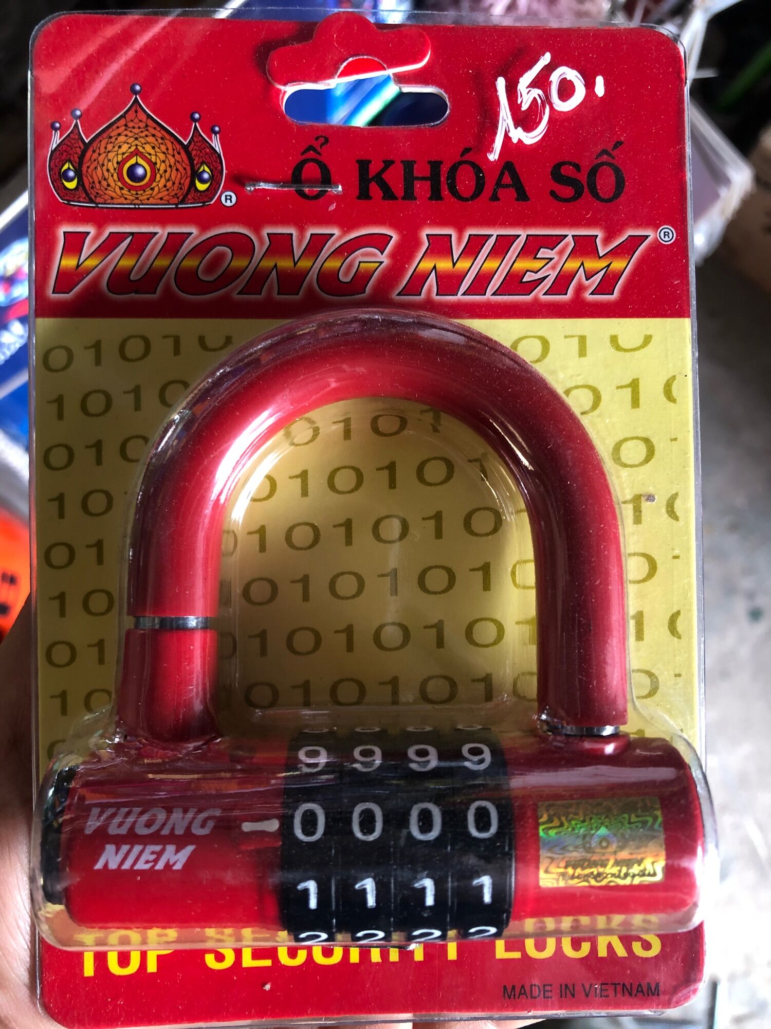 Khoá số Vương Niệm 7F cao cấp