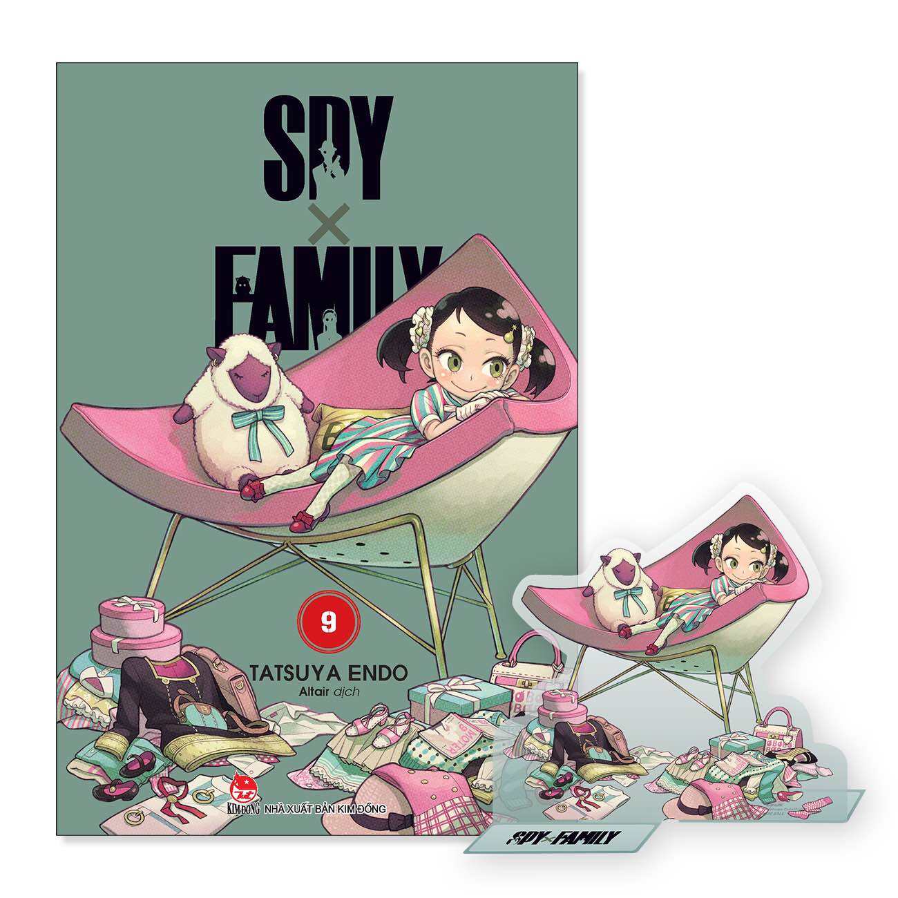 SPY X FAMILY - TẬP 9 (TẶNG KÈM STANDEE PVC)