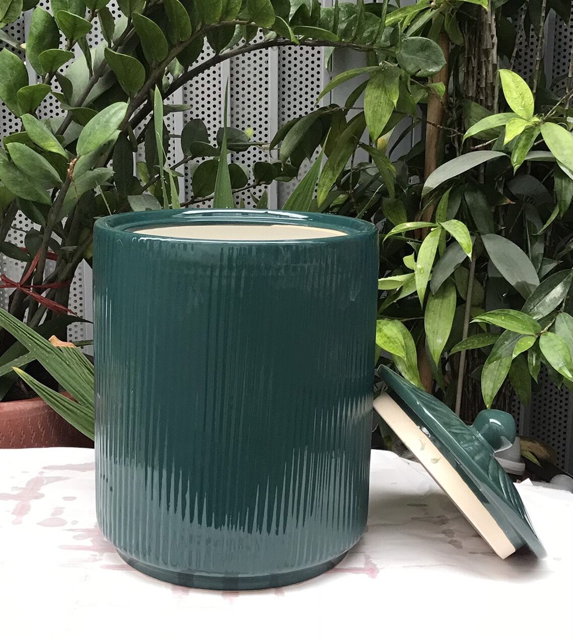 Bình nước sứ Bát Tràng (mẫu mới), dung tích 4 lít, 6 lít, 10 lít
