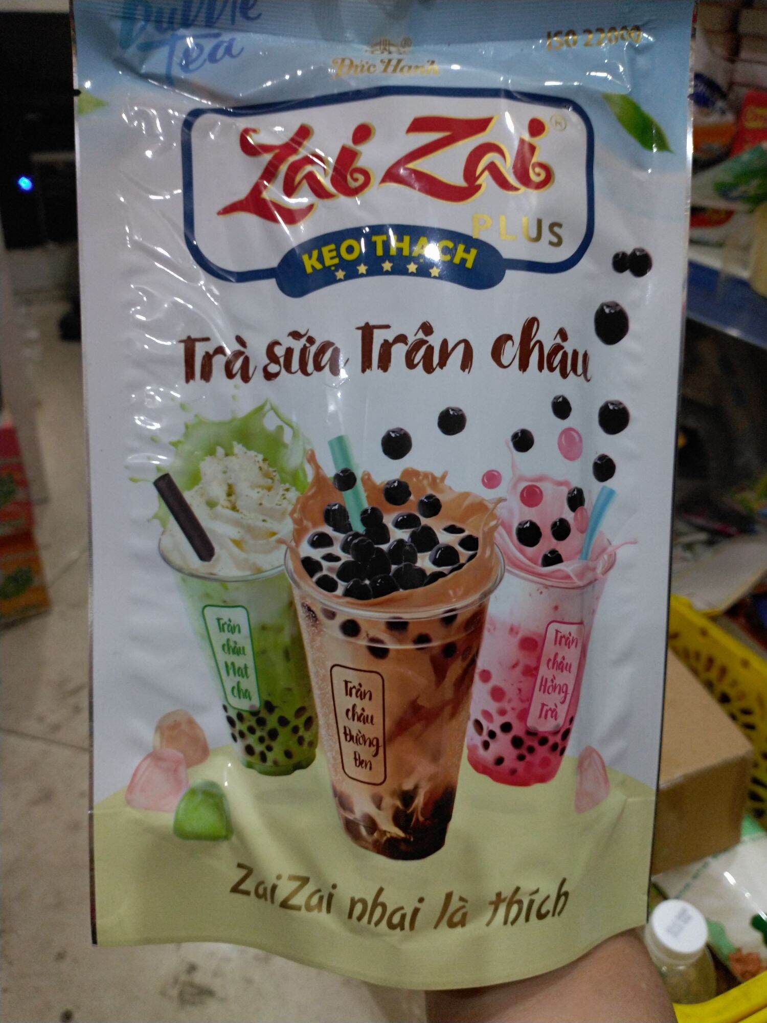 Thạch Zai Zai trà sữa trân châu