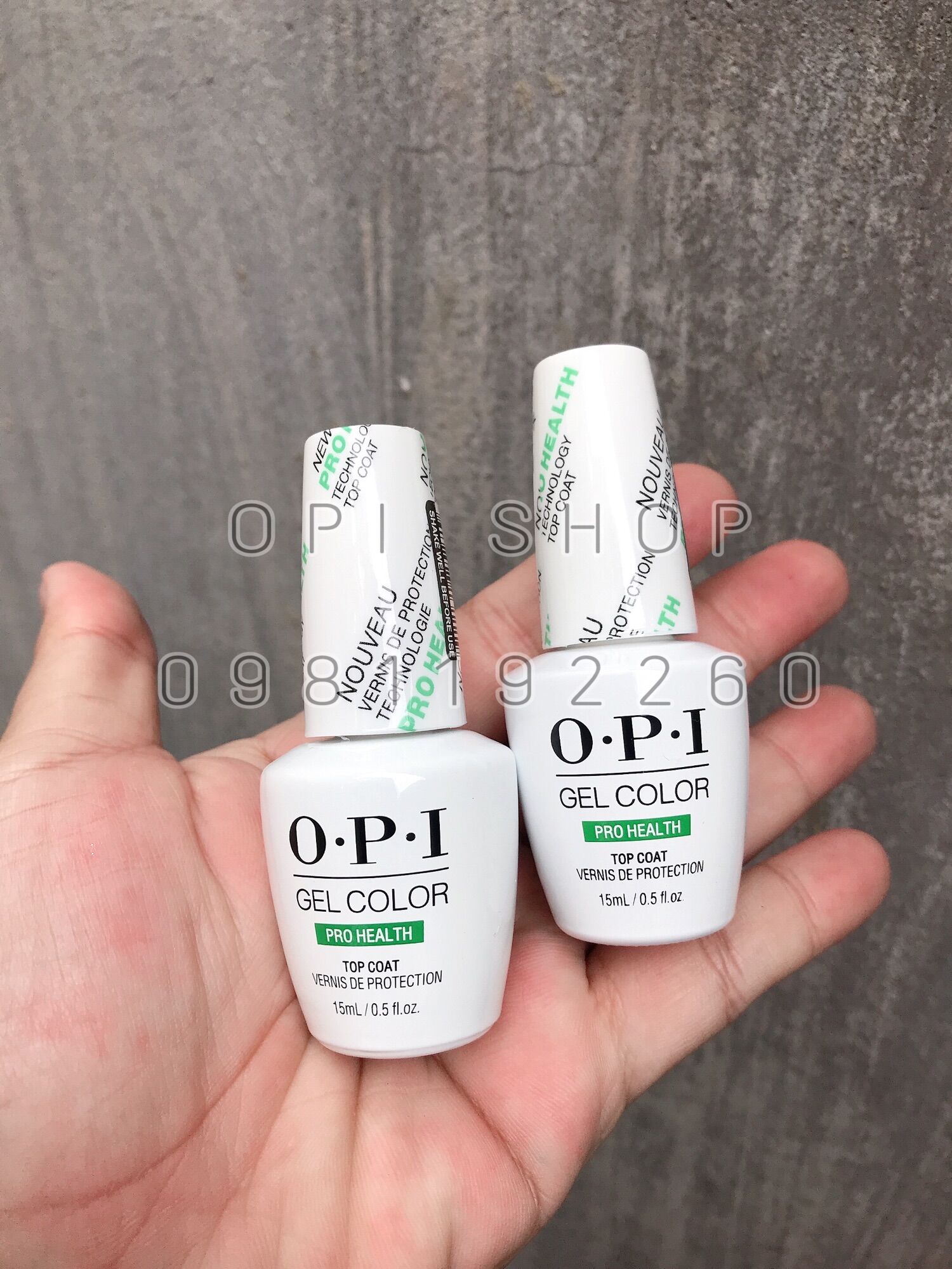 (TOP GEL OPI) SƠN GEL HƠ MÁY - SƠN MÓNG TAY OPI