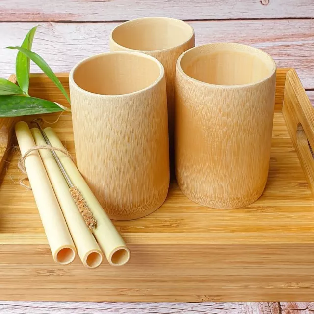 Ly/cốc tre hàng xuất khẩu cao 10, 12 cm