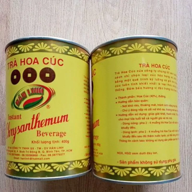 Trà hoa cúc 3 đồng tiền hộp 400g