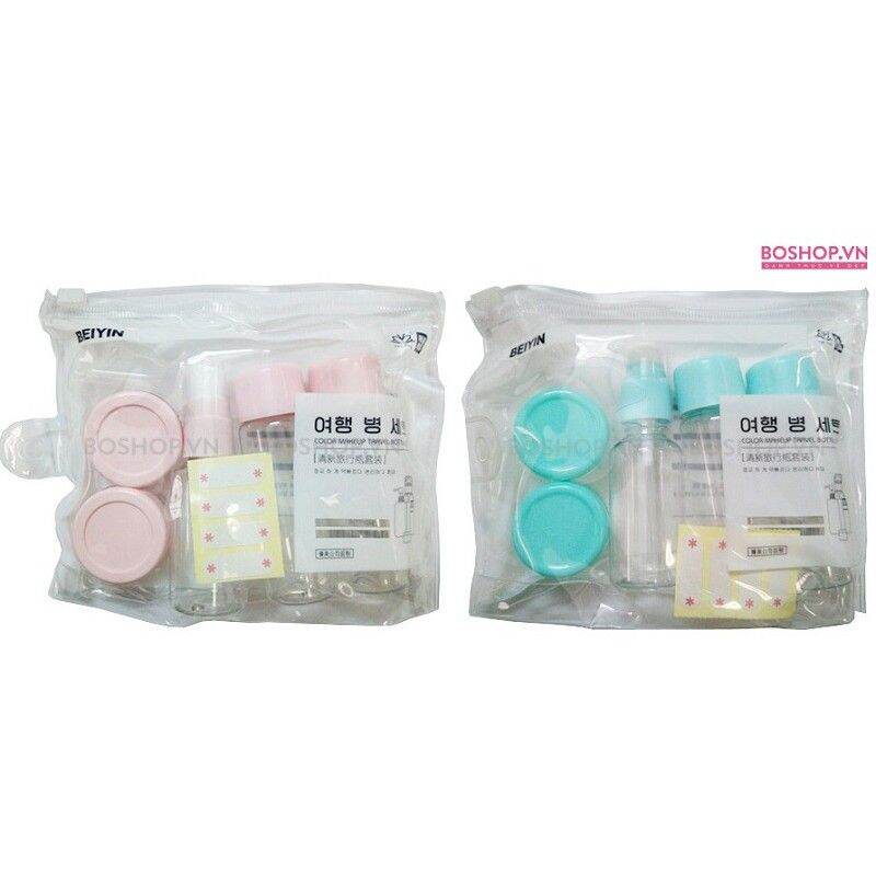 Bộ Chiết Mỹ Phẩm Du Lịch Mini Set 6 Món