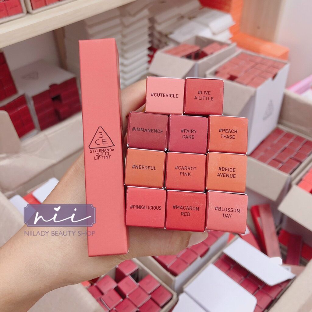 Son kem 3ce cloud lip tint