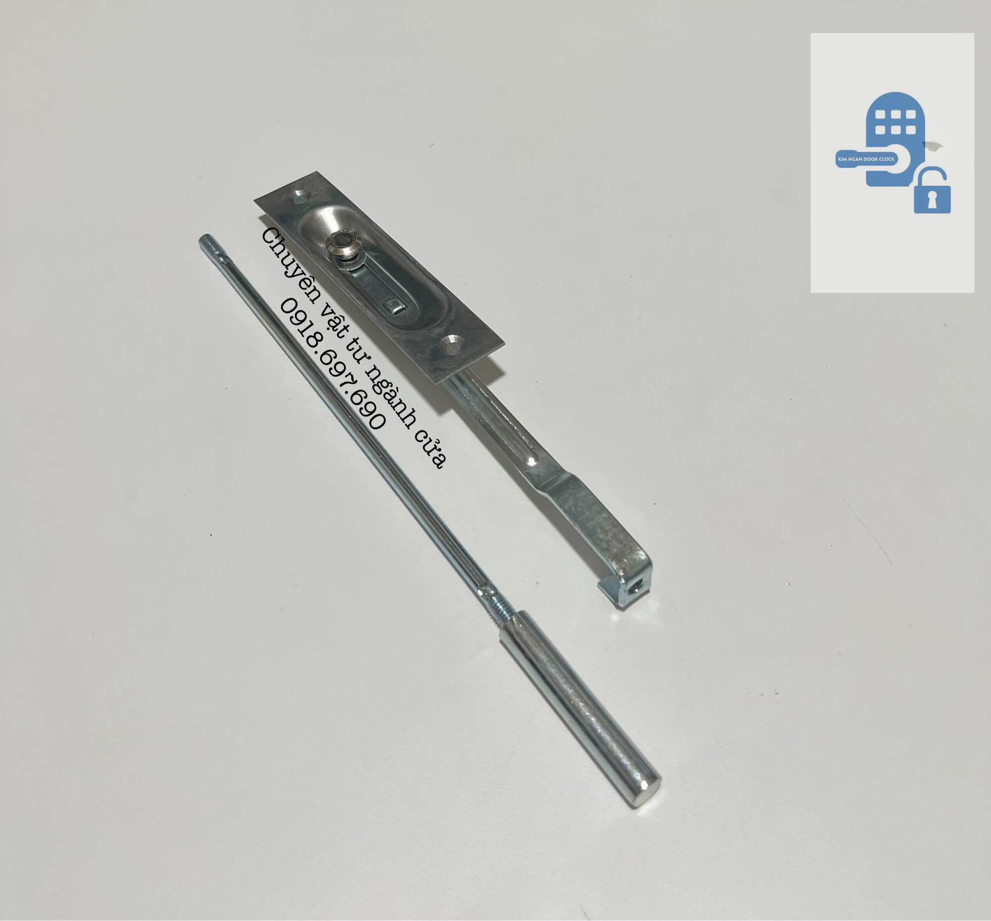 Chốt âm nhấn cửa nhôm / sắt