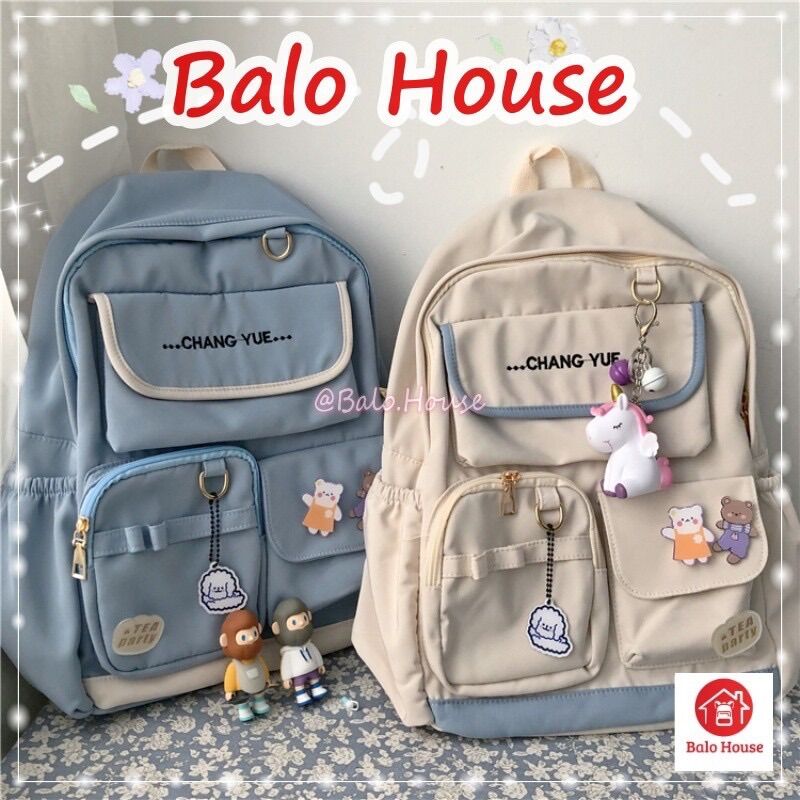 Balo uzzang phong cach hàn quốc , balo changyue đủ màu