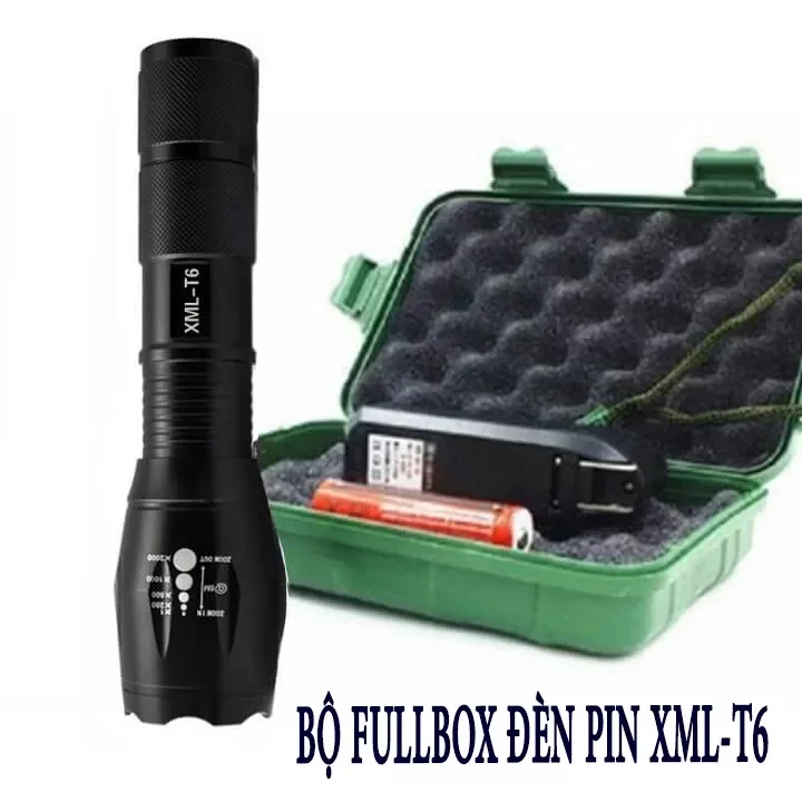Đèn pin cầm tay mini siêu sáng XML - T6