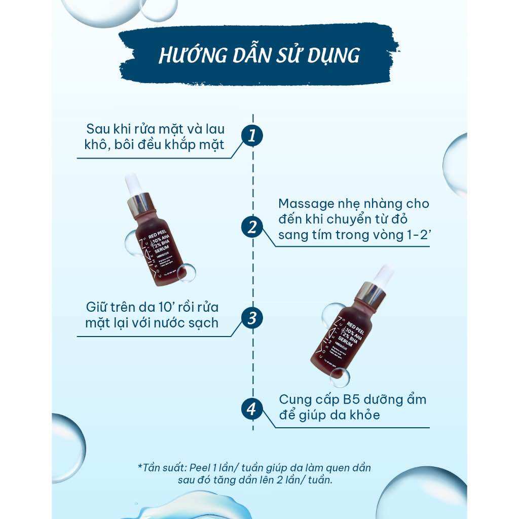 ( Chính Hãng ) Red Peel Viian 10% AHA & BHA 2%