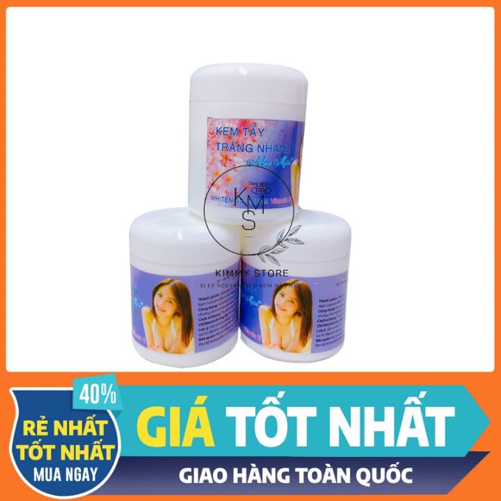 [HCM]Lẻ hủ 100g kem tẩy trắng như mai