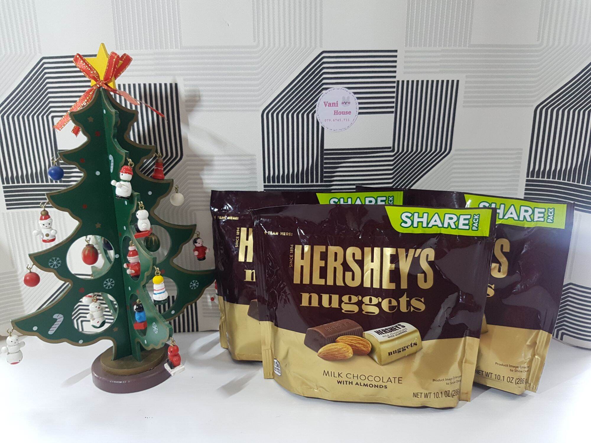 Kẹo Socola HERSHEY'S Nuggets - Hàng Mỹ