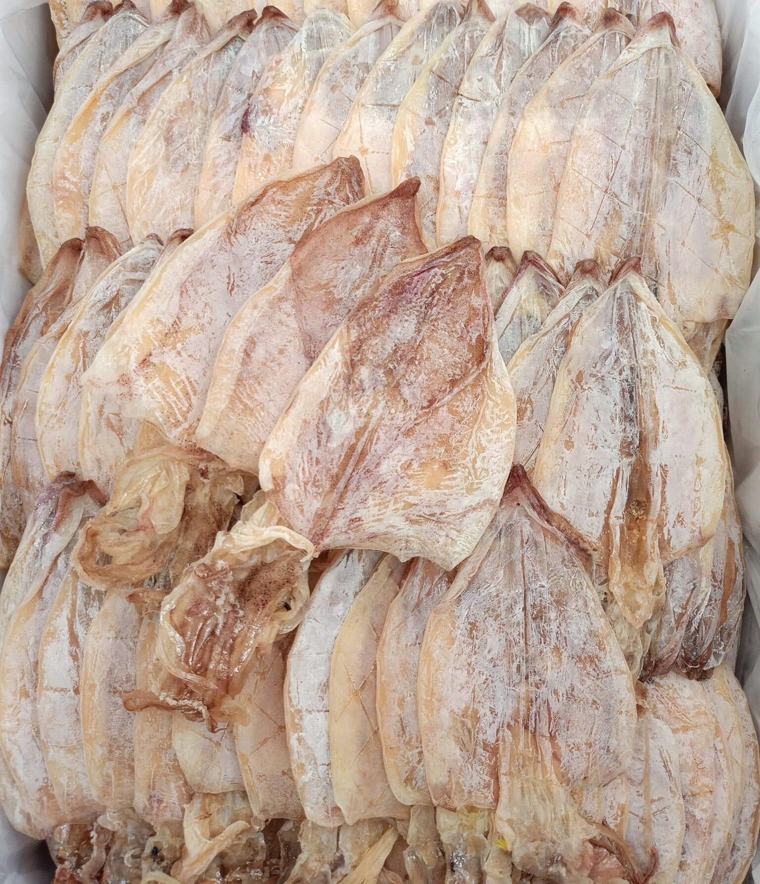 MỰC KHÔ NHA TRANG - GÓI 200G (50-55 con/kg)