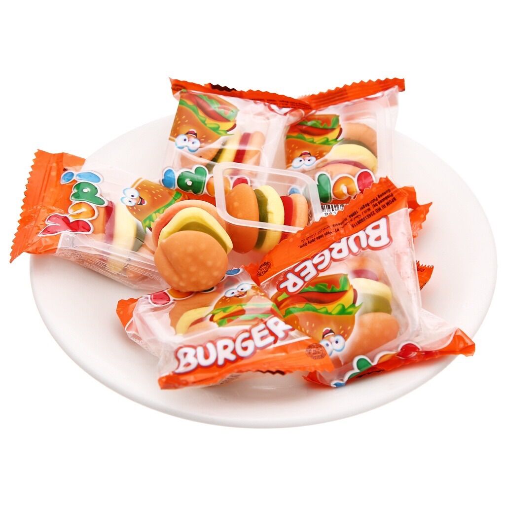 COMBO 20 CÁI KẸO DẺO YUPI BURGER TUỔI THƠ