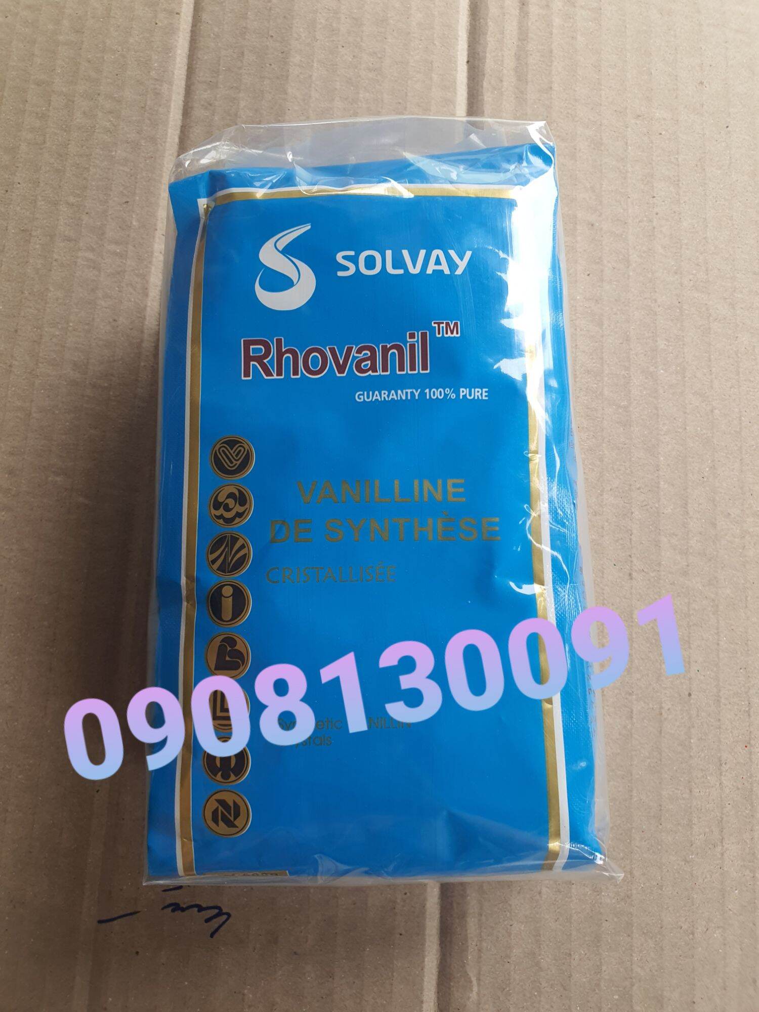 BỘT VANI RHONIL GÓI 500GRAM