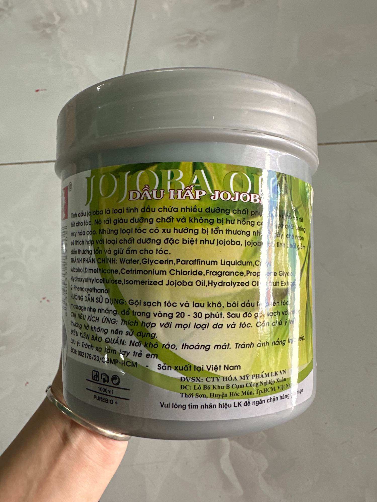 HẤP DẦU JOJOBA OIL LK