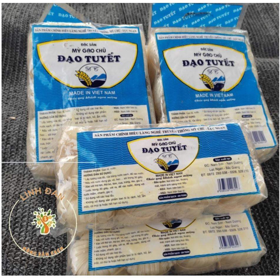 Đặc Sản Mỳ Chũ, Mỳ Gạo ngon chính hiệu từ Bắc Giang [Nông sản sạch Linh Đan]