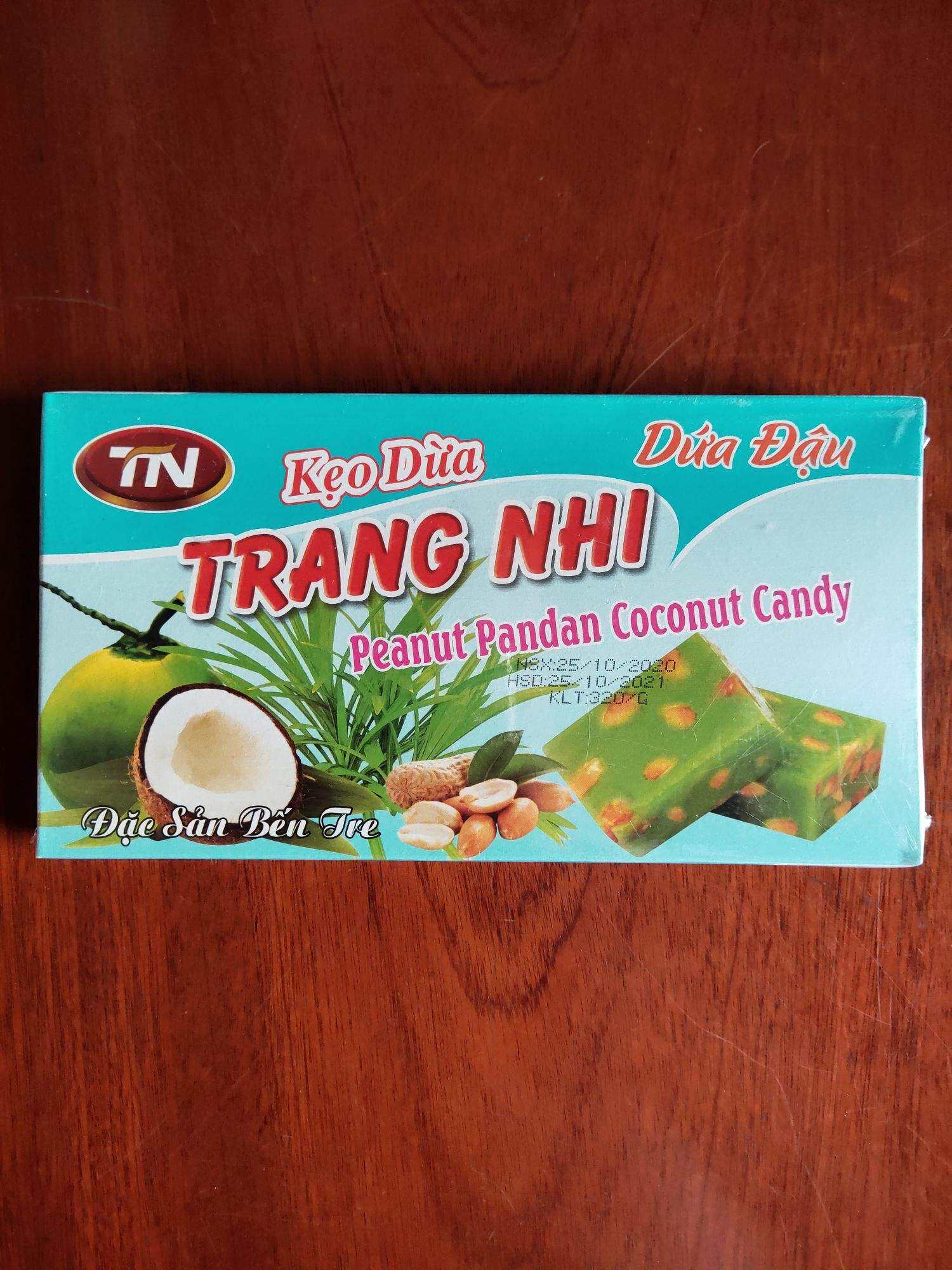 Kẹo dừa Dứa Đậu Bến Tre 320g