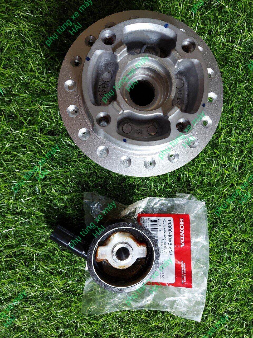 Đùm trước dĩa thẳng wave s110 zin theo xe kèm nhông báo đồng hồ km zin msp 0001