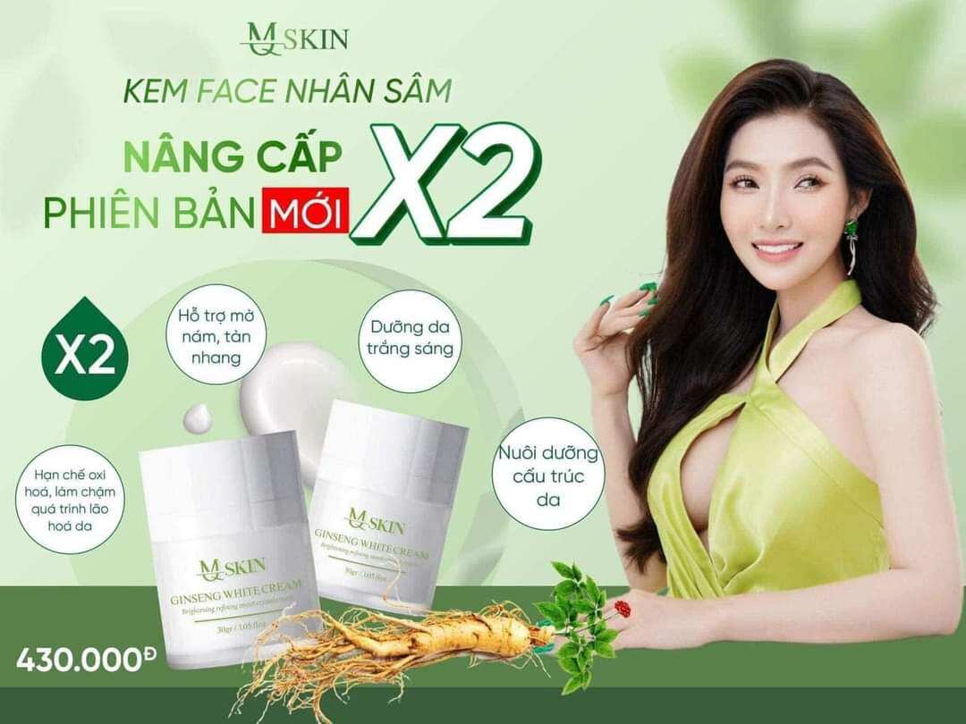 Kem Face Nhân Sâm Phiên Bản Mới MQ SKIN