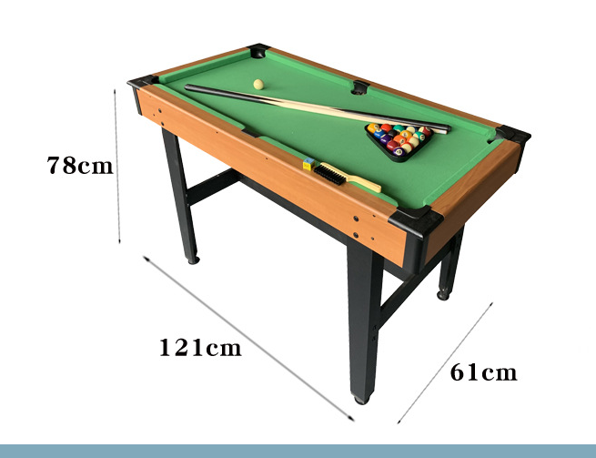 [Clip Quay Thật, Cỡ Lớn Nhất Dài 1.2m và 92cm] Bàn BiDa Mini Gỗ Loại To Nhất, Bàn Bi A 6 lỗ, Bàn BiDa, Bi Da Cho Trẻ Em Và Người Lớn Size Đại