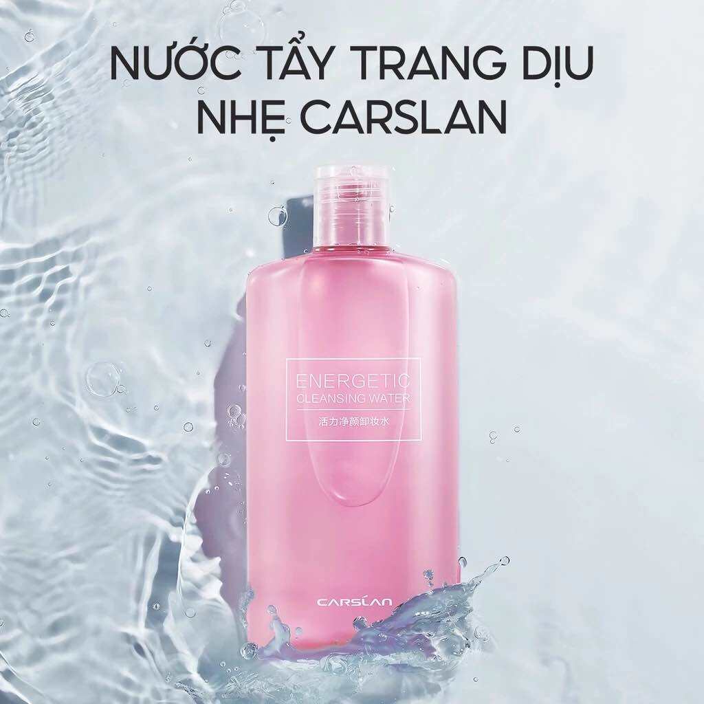 [HN] Nước Tẩy Trang Carslan Làm Sạch Sâu Hiệu Quả không gây mụn không khô da 500ml