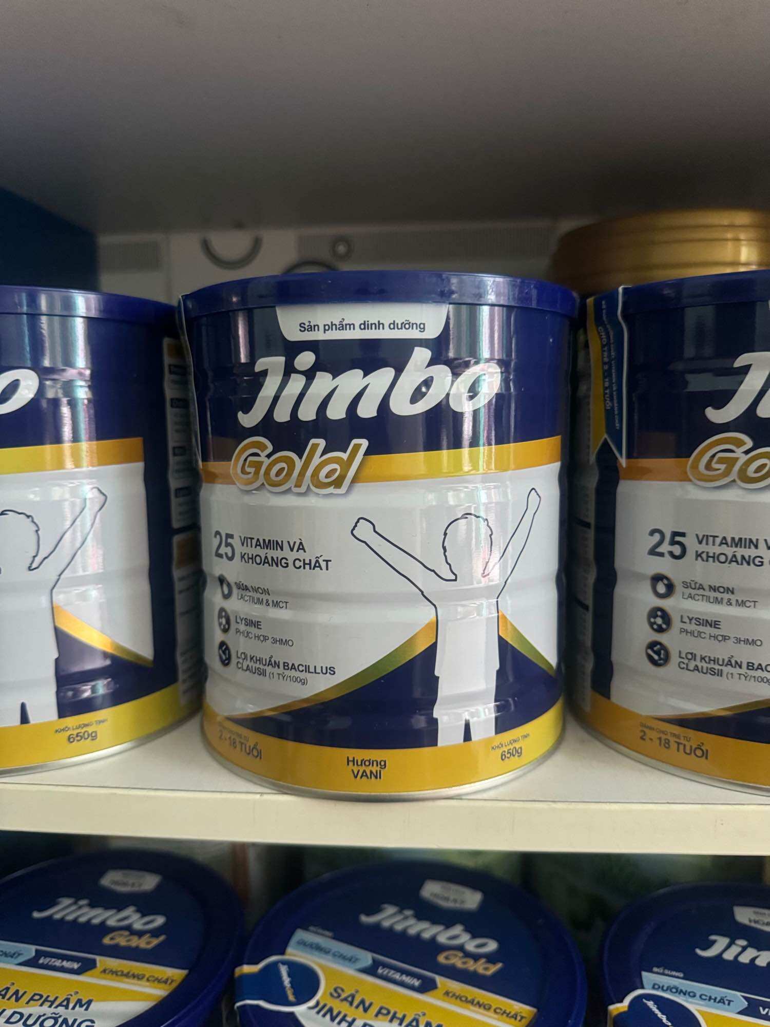 Combo 2 lon sữa jimbo sữa tăng cân cho trẻ em