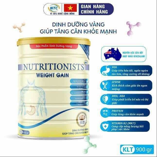 SỮA NUTRITIONISTS ĐỦ SỐ 1-2-3-4 ,CANXI 900G /DATE 12/2024