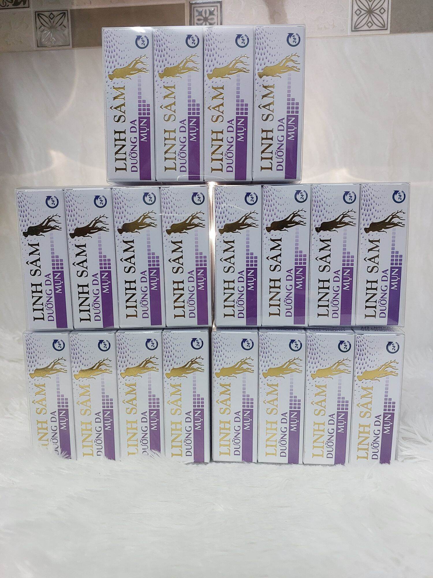 Sĩ- 12Tip (1 Lố) Linh sâm dưỡng da mụn 24h 5ml - Chấm Mụn Linh Sâm, hỗ trợ mụn mủ, mụn sưng viêm,mụn bọc,mụn dậy thì