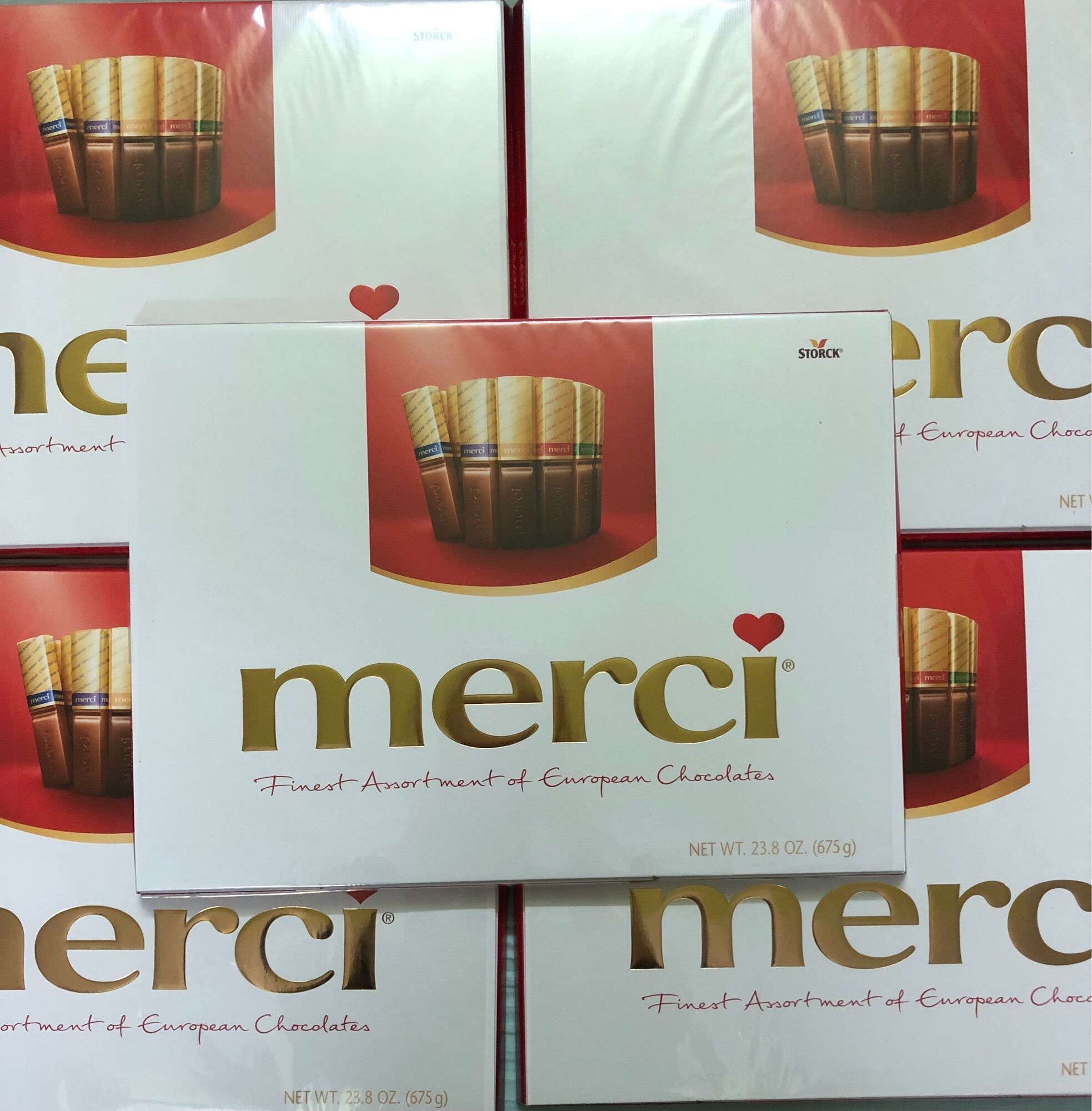 Sô Cô La Merci Finest Assortment of European Chocolates 675g - Mỹ