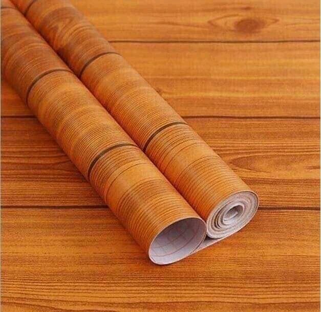 BỘ SƯU TẬP Giấy dán tường GIẢ GỖ khổ 45cm x 10m có keo sẵn
