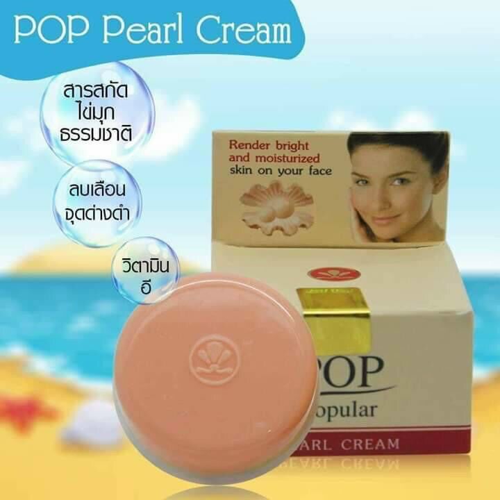 kem pop vàng popular pearl cream thái lan 4g