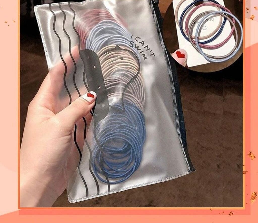 Combo 3 cái chun buộc tóc Hàn quốc đủ màu