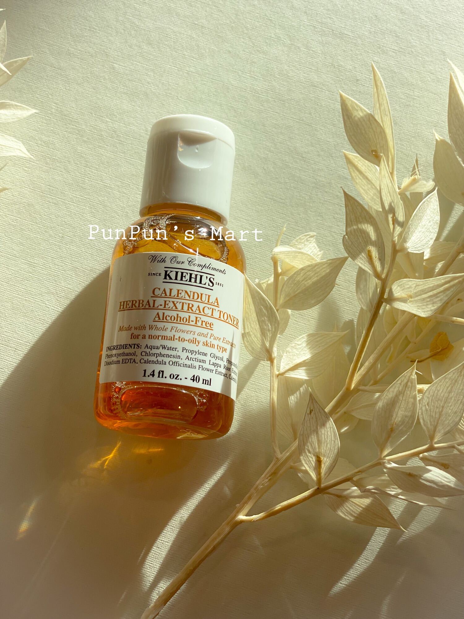 [Hcm]Toner Hoa Cúc Kiehl’s 40Ml