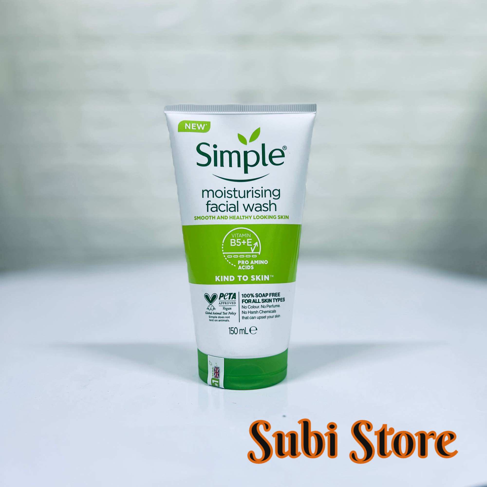 Sữa Rửa Mặt Dành Cho Da Nhạy Cảm Simple Kind 150m(hàng cty)