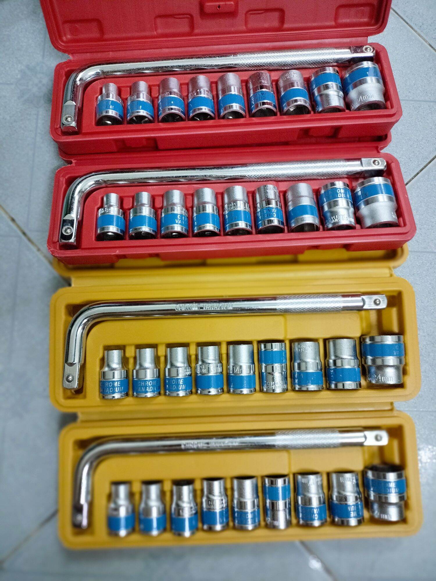 Bộ tuýp 10 chi tiết 8-24